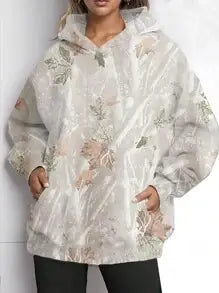 Forest Camo Oversized Hoodie