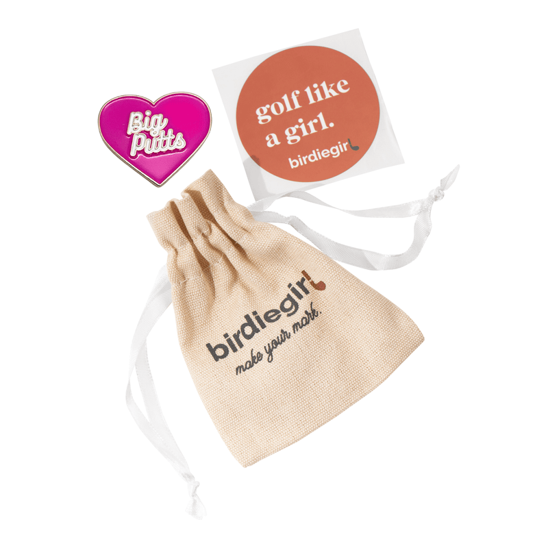 I Love Big Putts Women's Golf Ball Marker