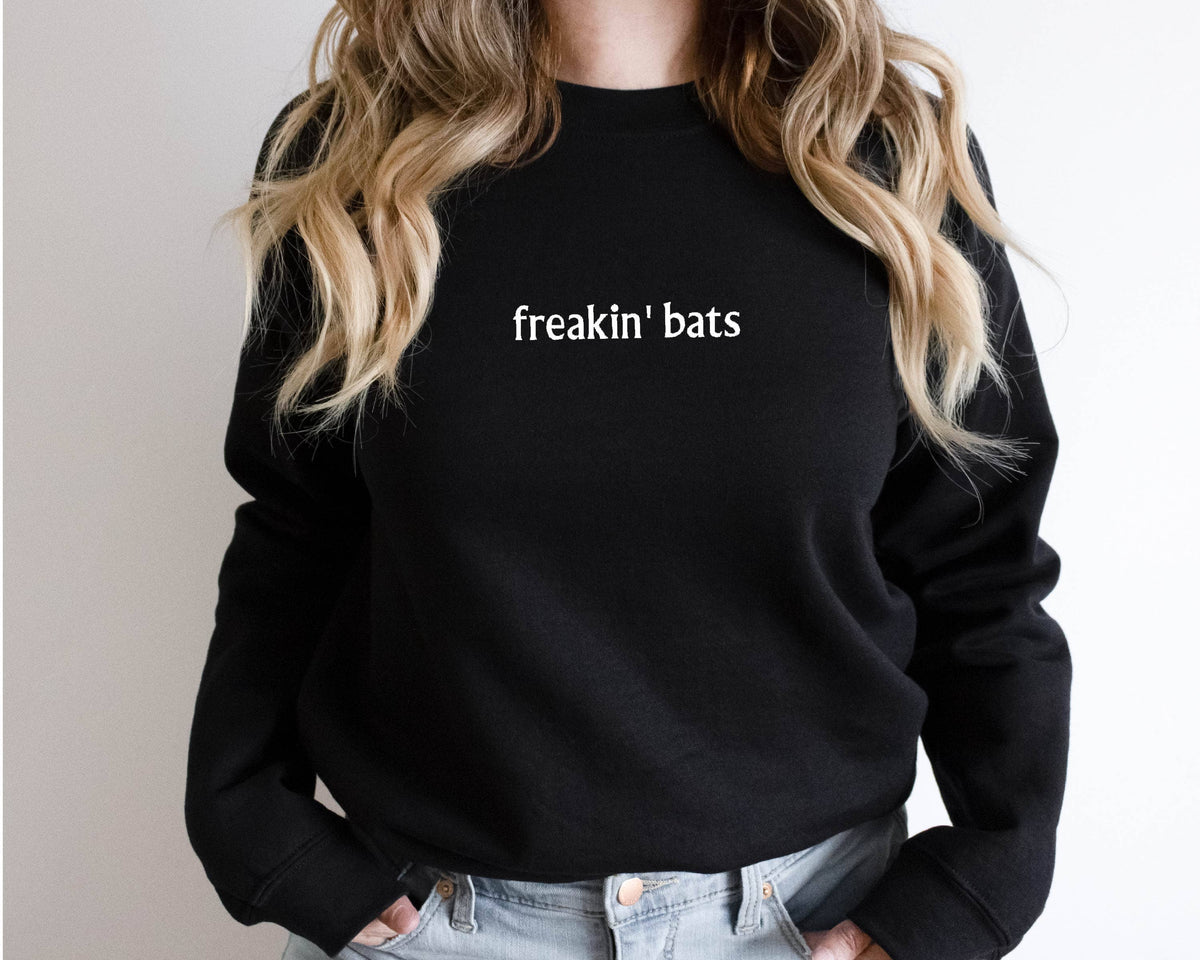 Freakin' Bats Halloween Sweatshirt