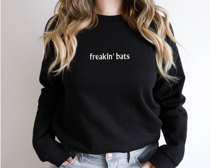 Freakin' Bats Halloween Sweatshirt
