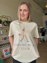 Cowgirl Beach Club Tee