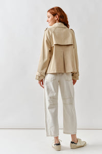 Half Trench in Tan