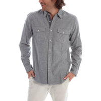 Miners Zinc Long Sleeve Herringbone