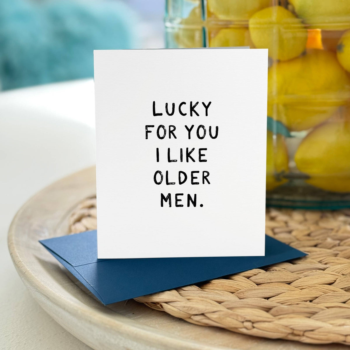 Funny Birthday Card to Husband, Anniversary Cards, Older Men
