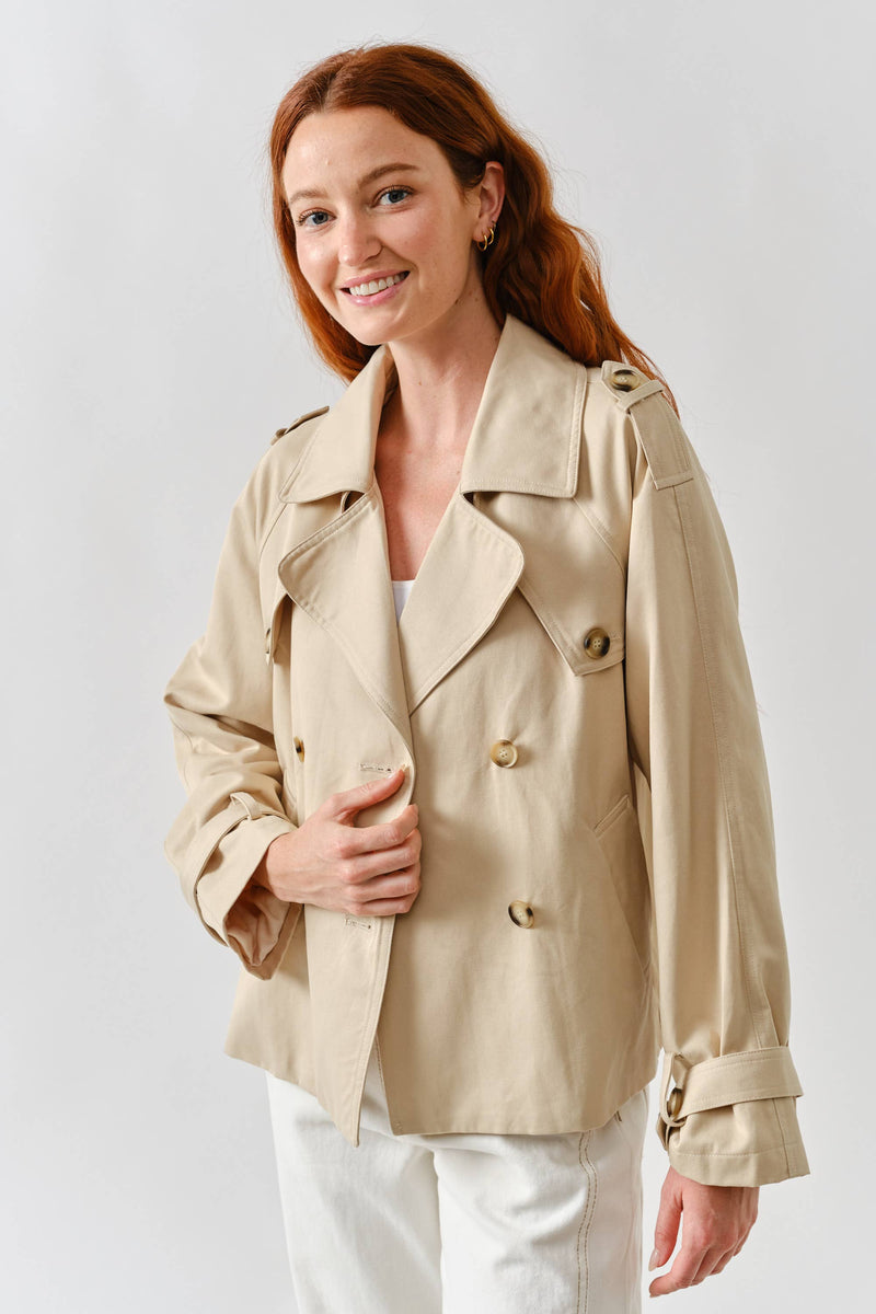 Half Trench in Tan