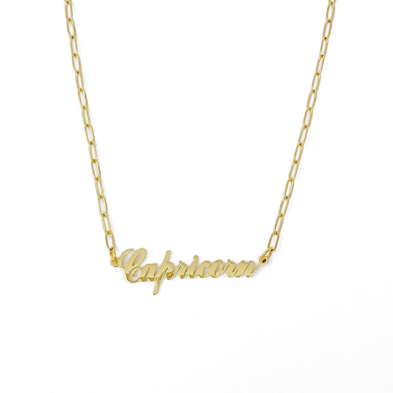 Zodiac Chain Necklace