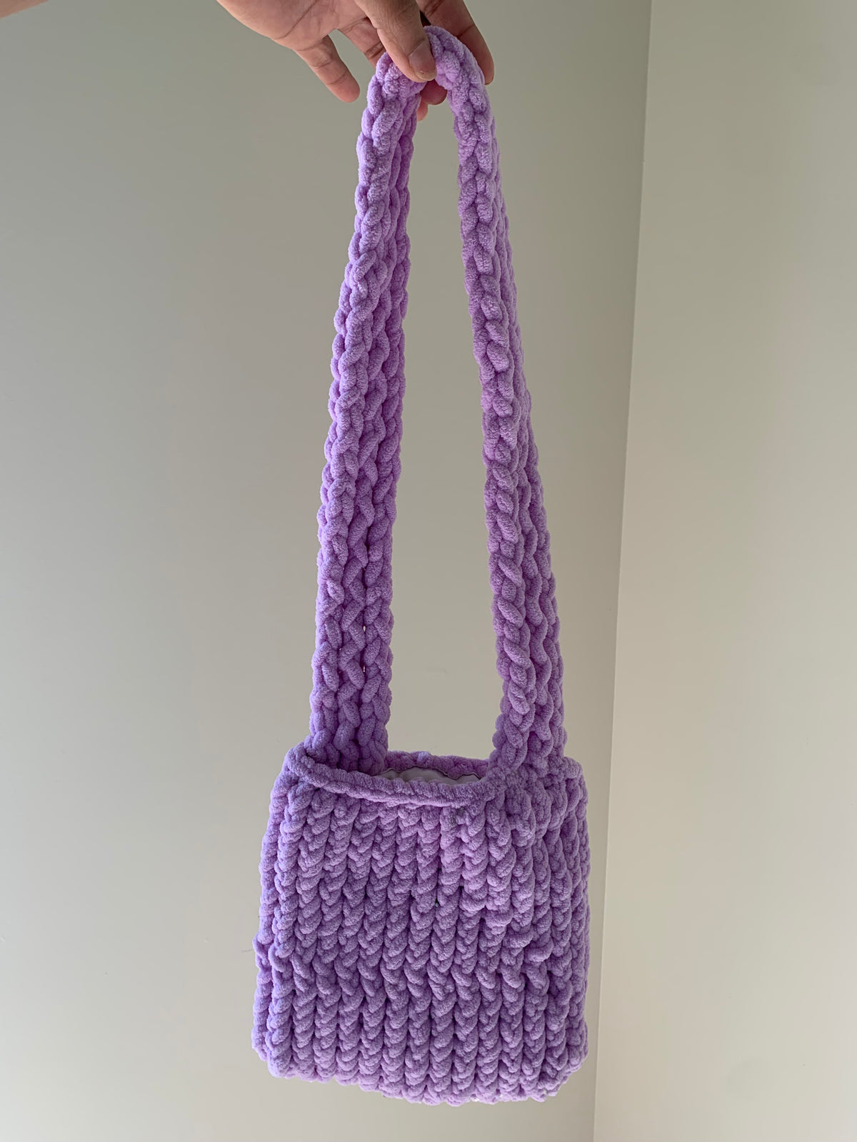 CMI handmade knitted spring bag