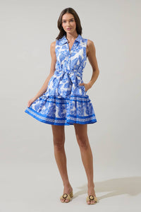 Rency Floral Zady Sleeveless Mini Dress