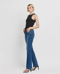 Mid-Rise Slim Bootcut Jeans
