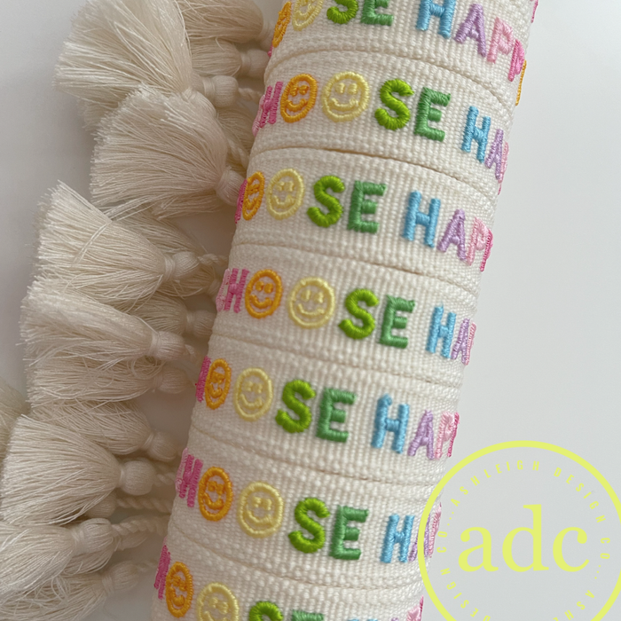 CHOOSE HAPPY Bracelet