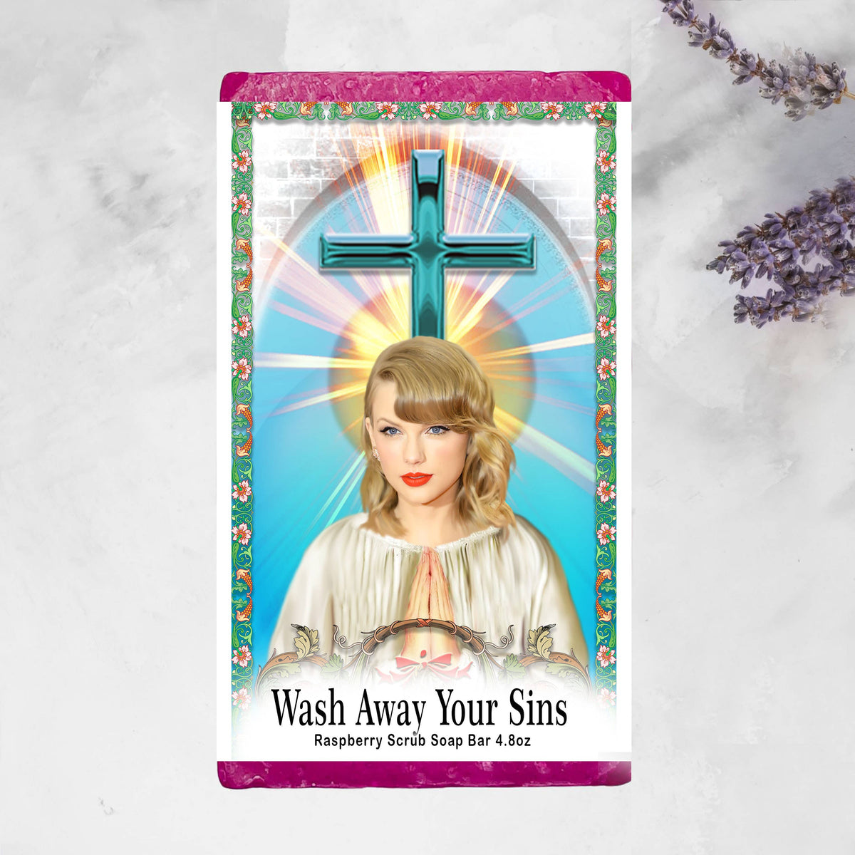 Taylor Swift - Raspberry Scrub Soap Bar – The Care Boutique