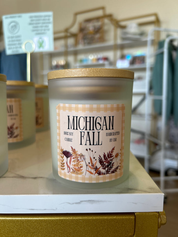 CommuniCare Michigan Fall Candle