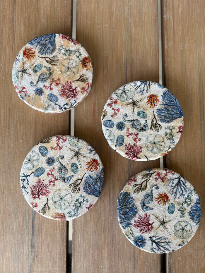 CommuniCare Handmade Beachy Coasters