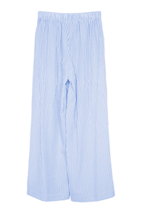 Blue Striped Boxer Casual Lounge Shorts