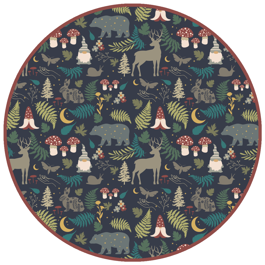 Night Forest Adult Lounge Pajama Pants