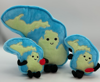 Michigan Plush Keychain