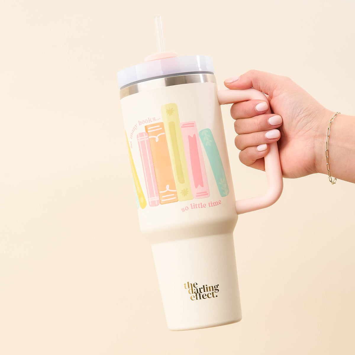 So Many Books 40 oz Tumbler