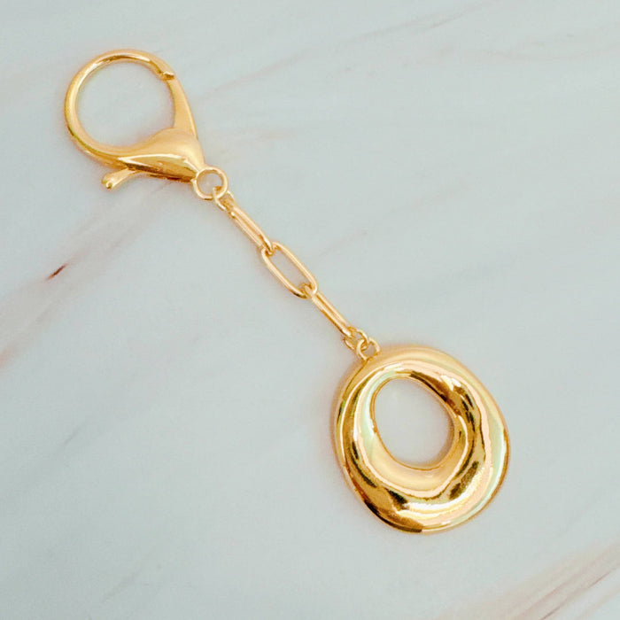 Whimsy Balloon Letter Initial Bag Charm: O