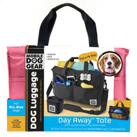 Pink Away Tote Bag (All Size Dogs): Pink
