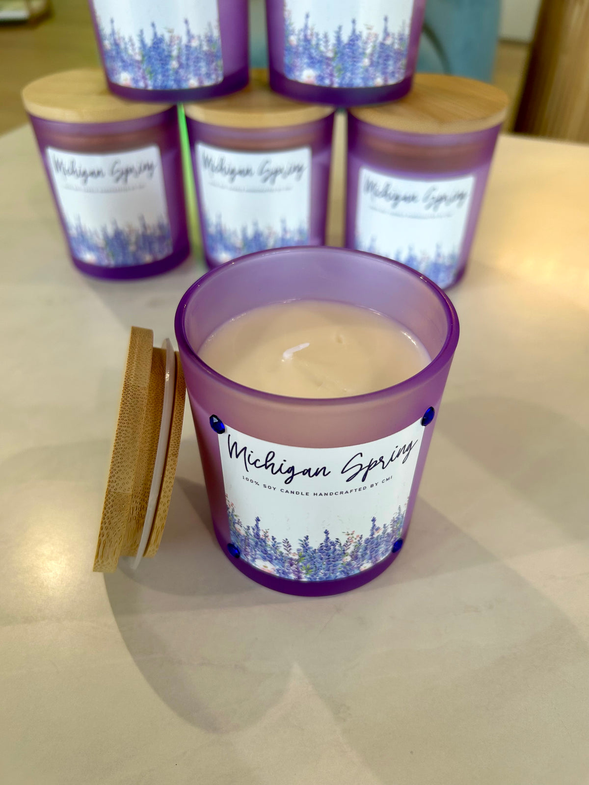 CMI Michigan Spring Candle