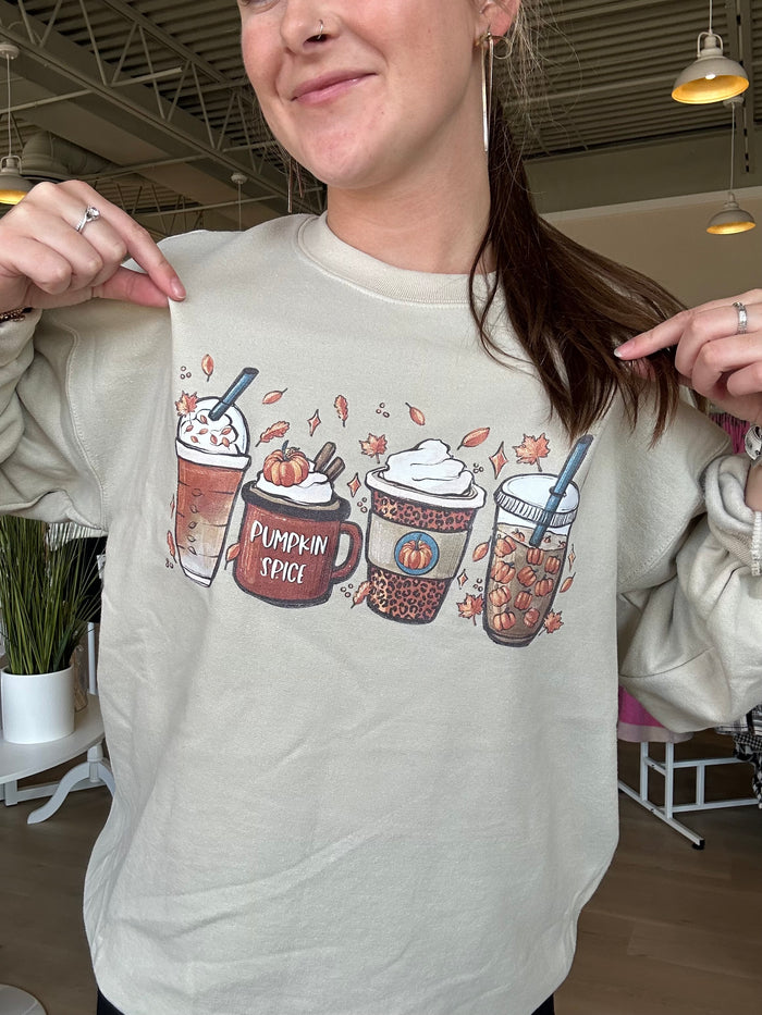 Pumpkin Spice Crewneck Sweatshirt