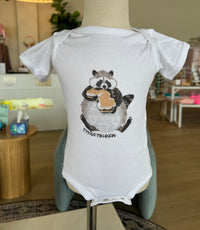 S’more Michigan Raccoon Onesie