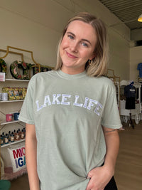 Lake Life Tee in Bay Color