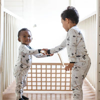 Hockey Season Organic Cotton Two-Piece Pajama Set