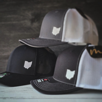 State Silhouette Your State on Richardson 112 Trucker Hat in Black