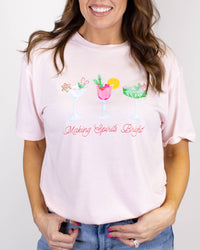 Making Spirits Bright Crew Neck T-Shirt