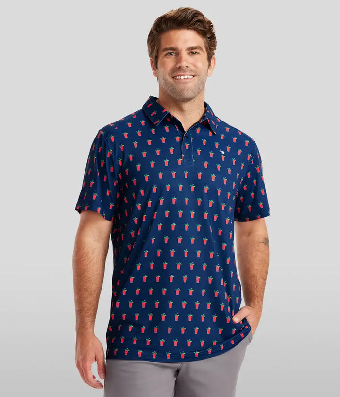 Bloody Mary Men’s Golf Polo Shirt