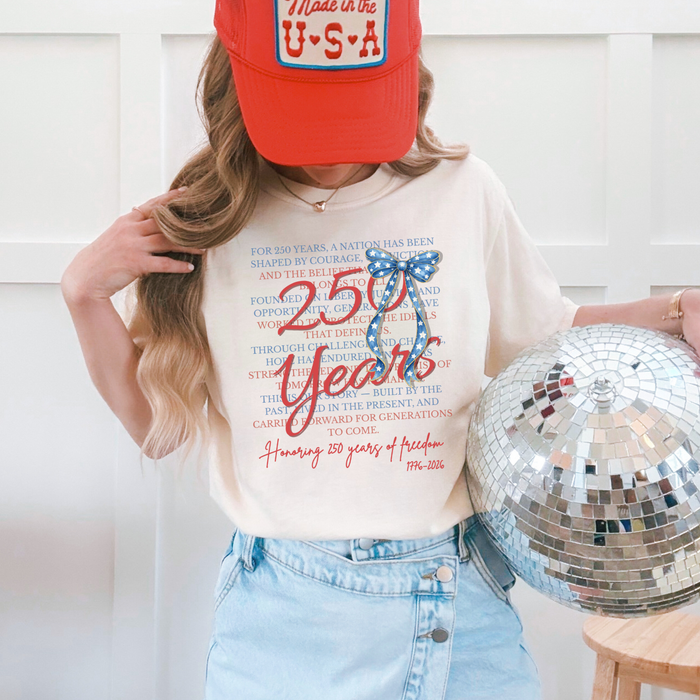 USA 250 Years | Bow | 250 Anniversary | Patriotic