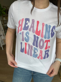 White Healing Is Not Linear T-Shirt
