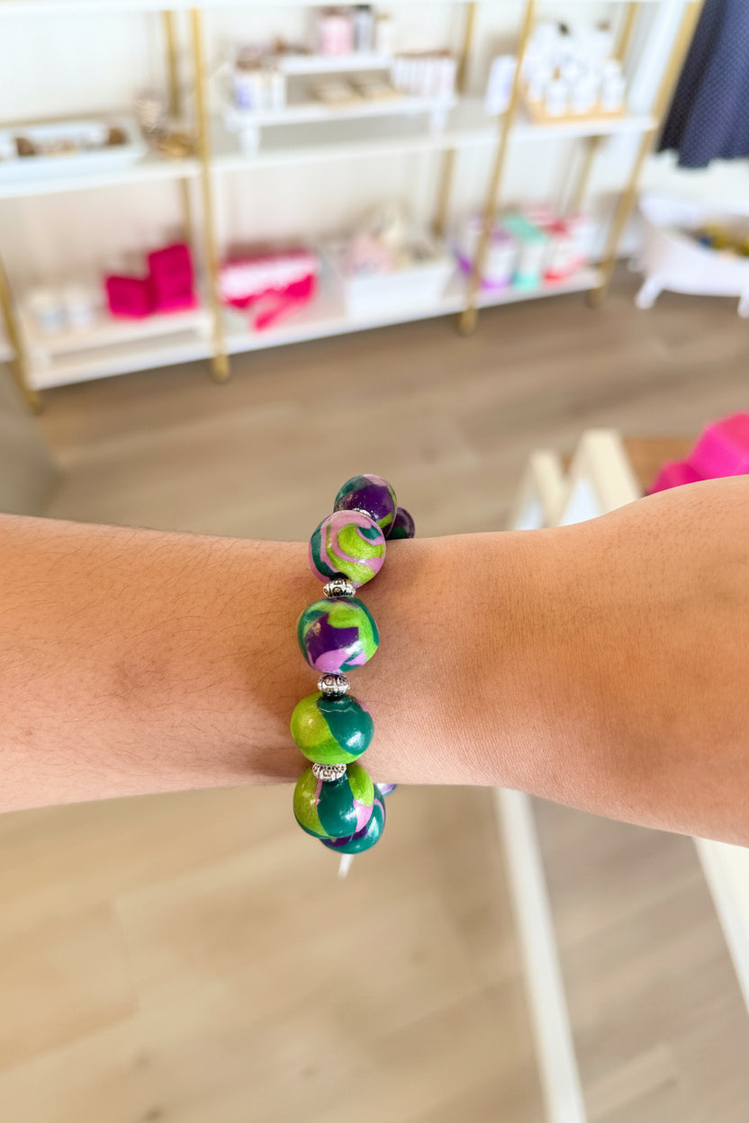 CMI Polymer Beaded Bracelet