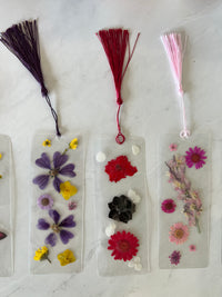 Handmade Dried Flowers Bookmark