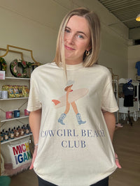Cowgirl Beach Club Tee