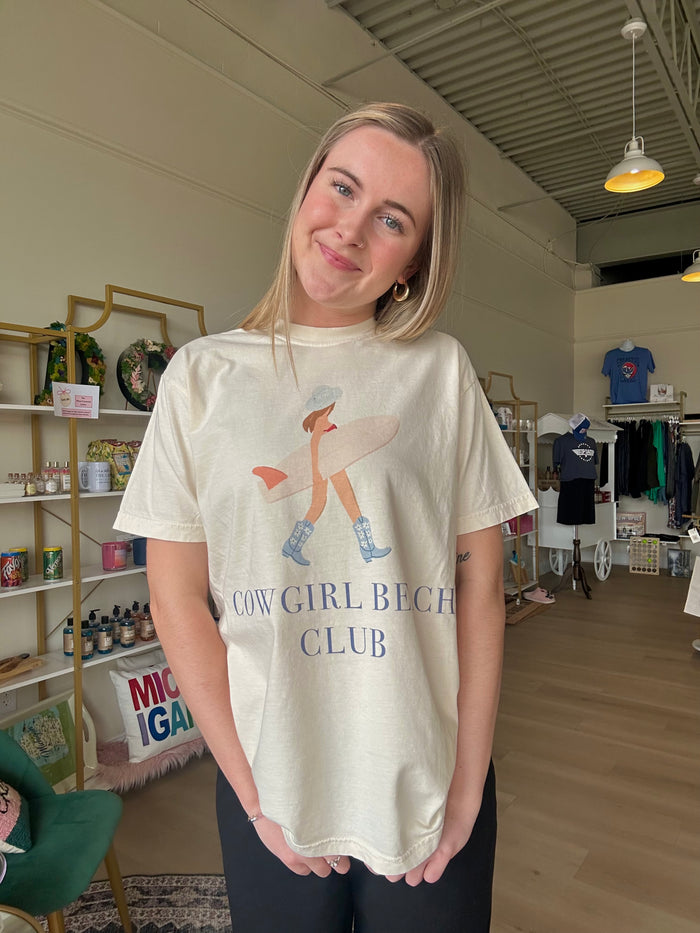 Cowgirl Beach Club Tee