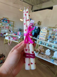 Painted Taper Candles - CommuniCare