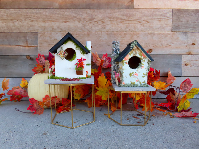 CommuniCare Handcrafted Birdhouses