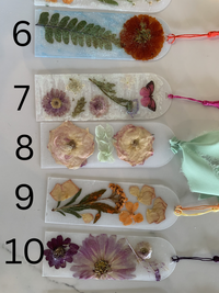 Dried Flower Bookmark