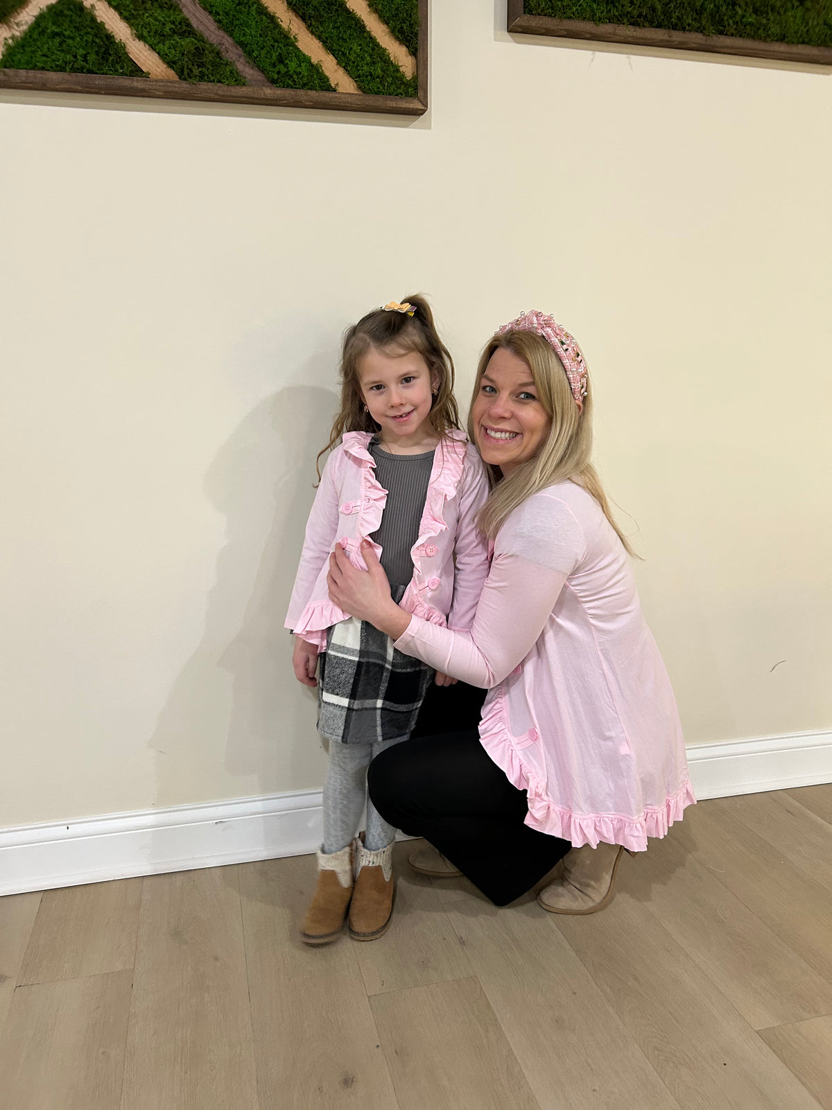 Mommy & Me Blazer Ruffle Cardigan