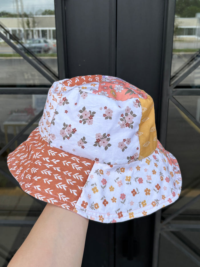 Patch Work Bucket Hats