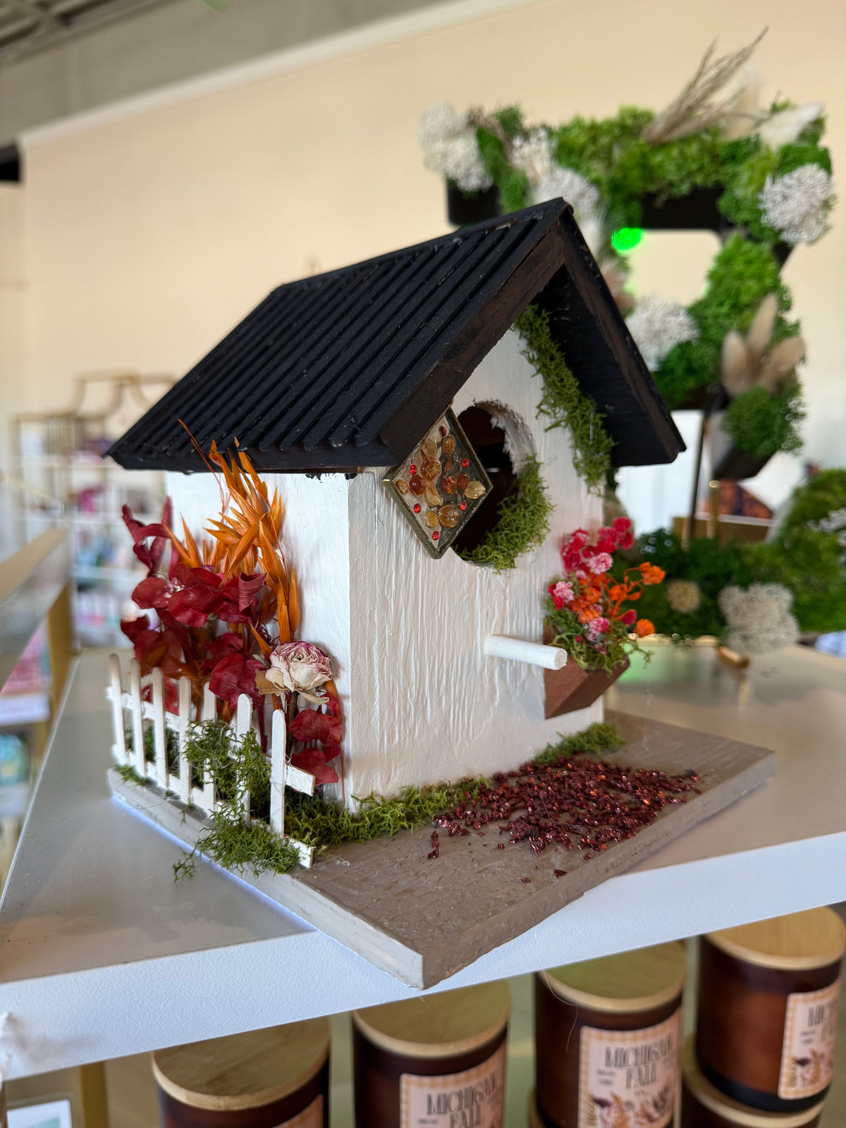 CommuniCare Handcrafted Birdhouses