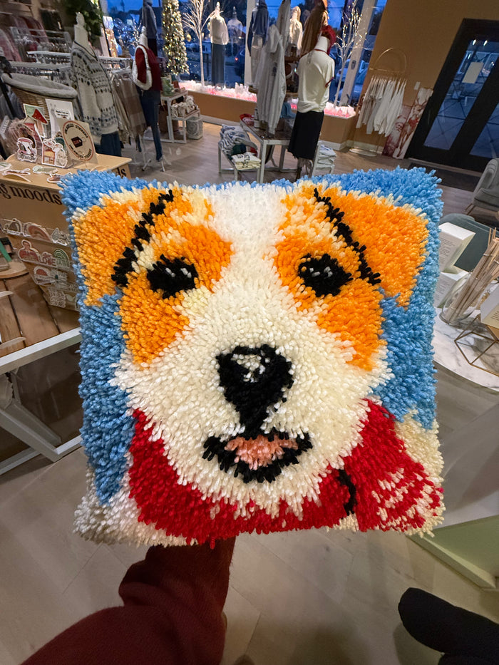 CommuniCare Crochet Puppy Pillow