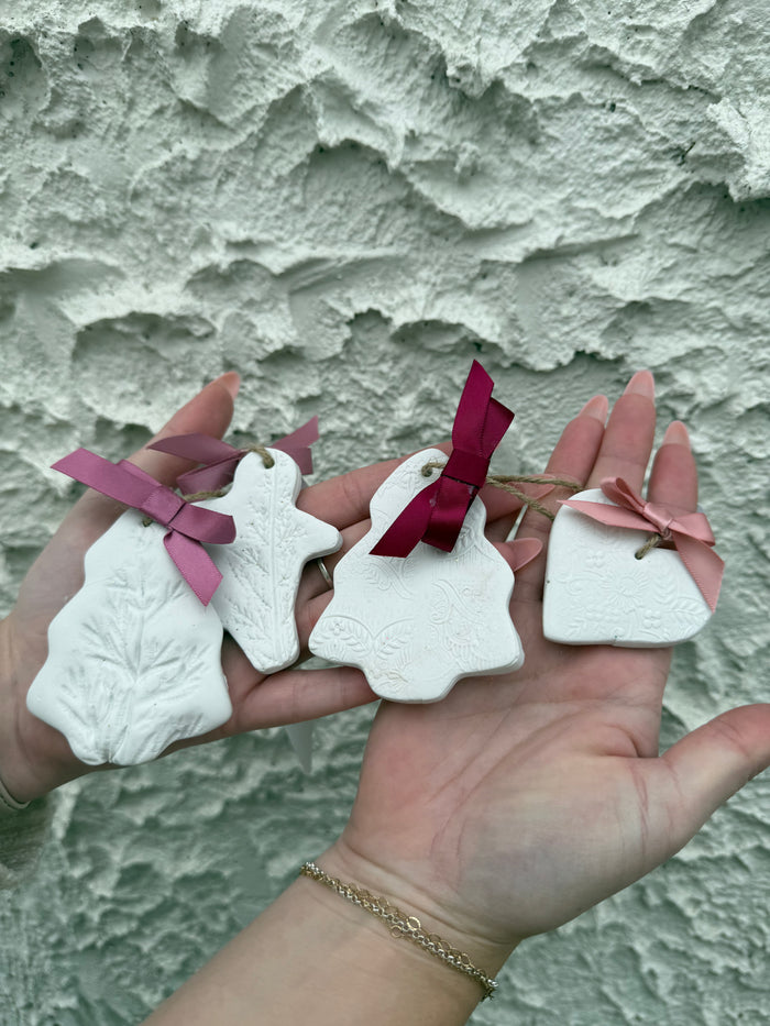 CommuniCare Christmas Clay Ornament