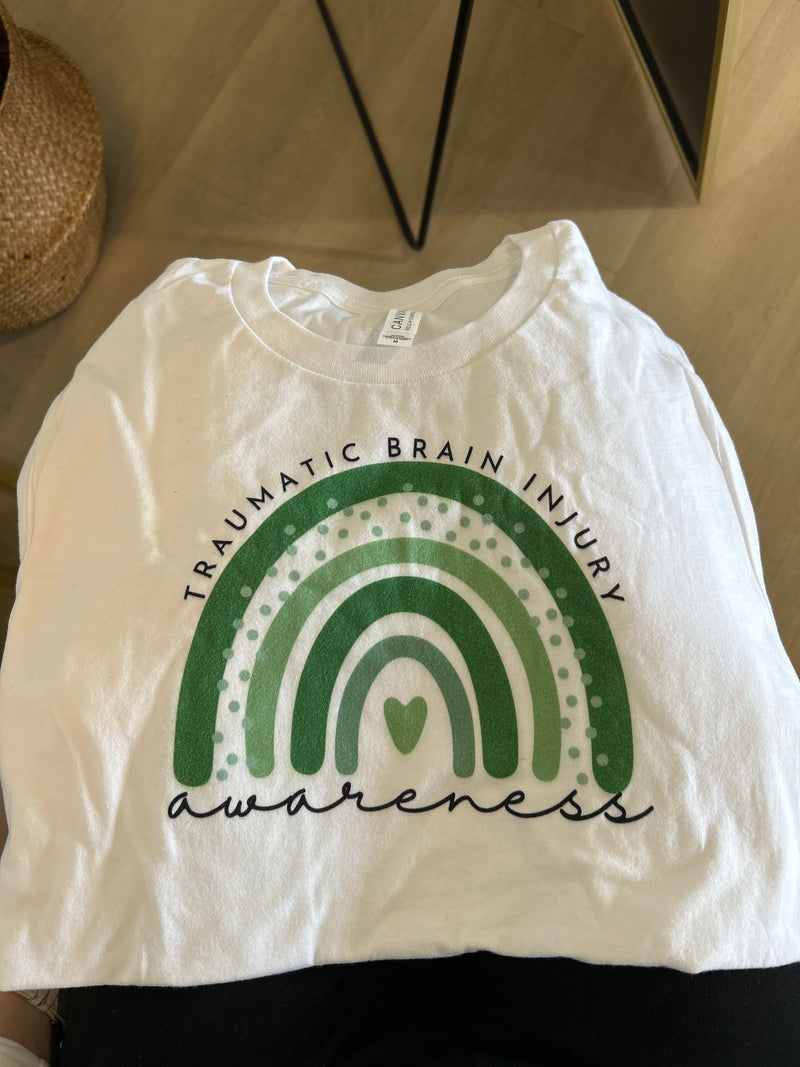 TBI Awareness T-Shirt in White