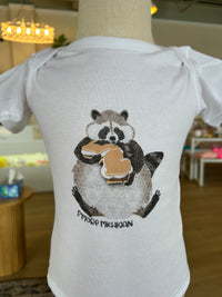 S’more Michigan Raccoon Onesie