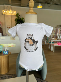 S’more Michigan Raccoon Onesie