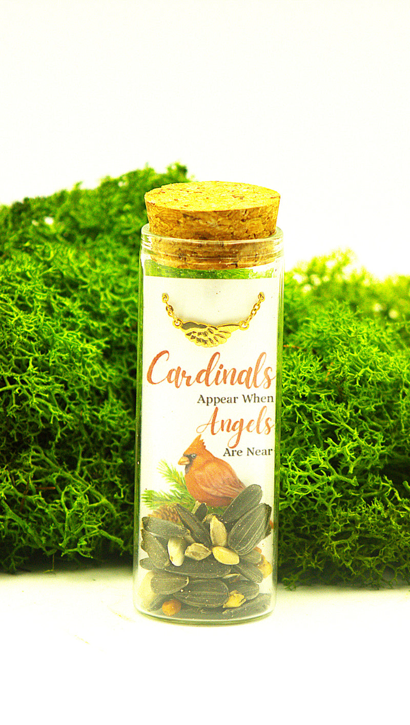 Gold Cardinal Wing Necklace