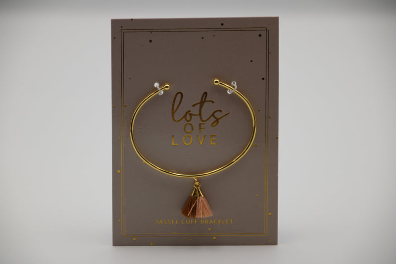 Tassel Cuff Bracelet - Lots of Love